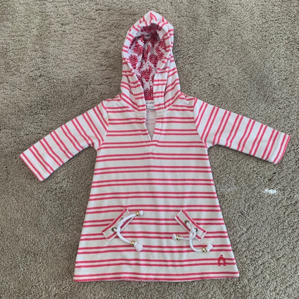 Toddler Hooded Swim Cover
Sz 12-18 Months
Very Good Condition